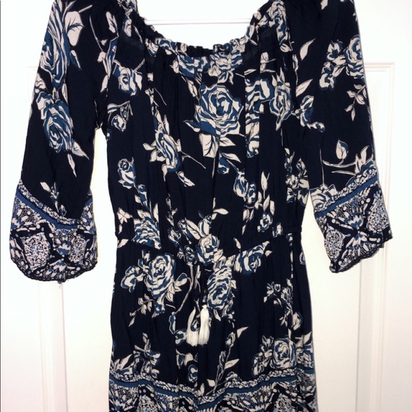 Dry goods off the shoulder romper - Picture 1 of 1